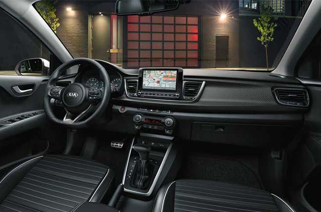2021 Kia Rio dashboard