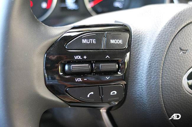2021 Kia Soluto exterior steering wheel mounted controls Philippines