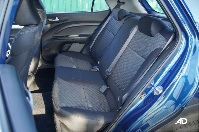 2021 Kia Stonic EX AT Philippines interior rear seats 
