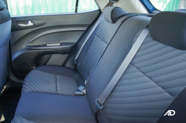 2021 Kia Stonic Philippines rear seat upholstery