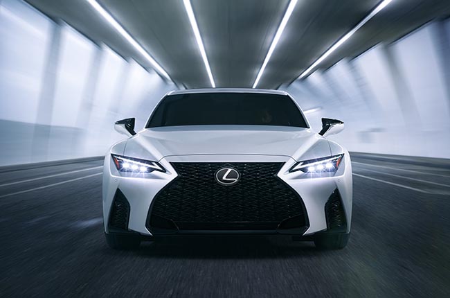 2021 Lexus Is front