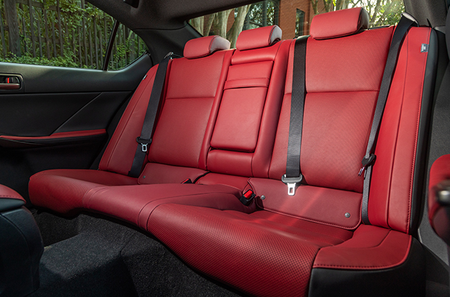 2021 Lexus IS  passenger's seat