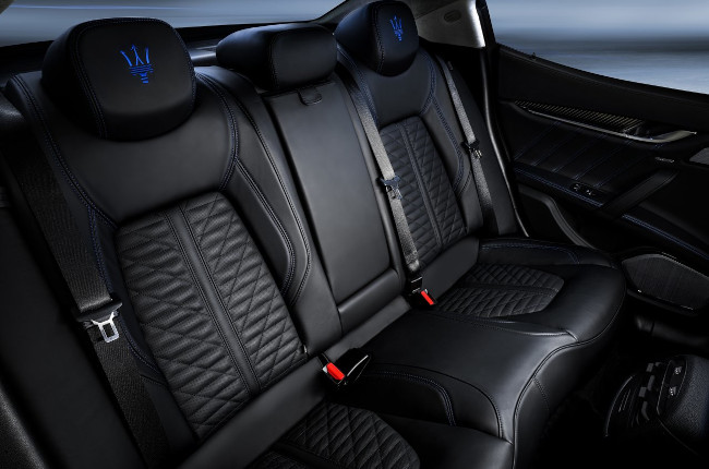 2021 Maserati Ghibli Hybrid Interior Rear seats 