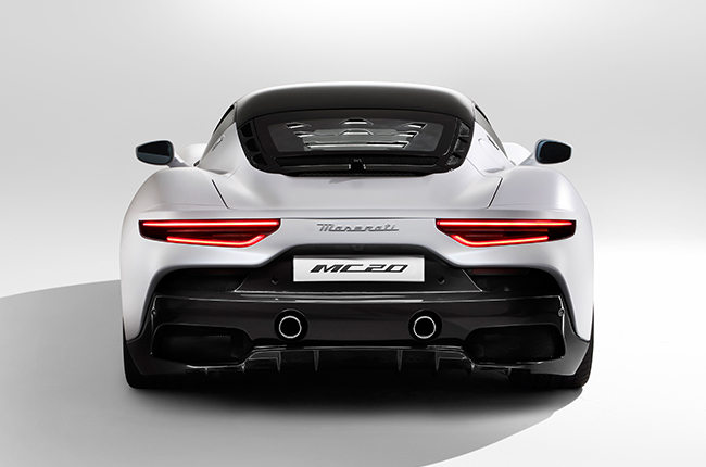 2021 Maserati MC20 exterior rear