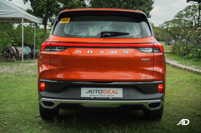 2021 Maxus D60 exterior rear Philippines
