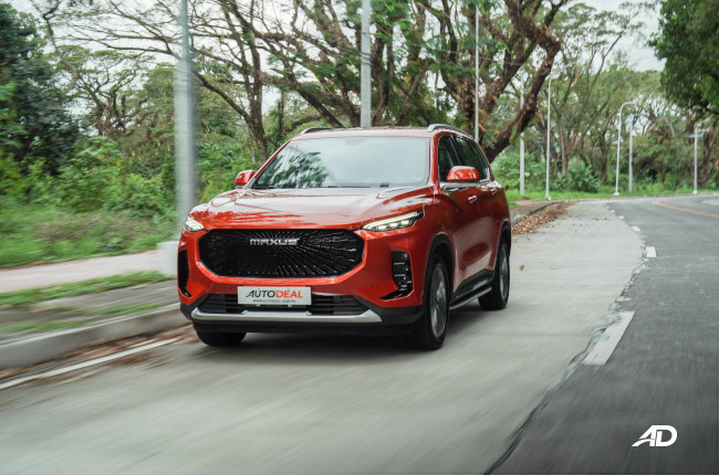 2021 Maxus D60 Philippines driving front quarter