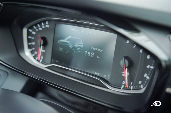 2021 Maxus D60 Philippines gauge cluster