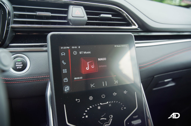 2021 Maxus D60 Philippines infotainment 