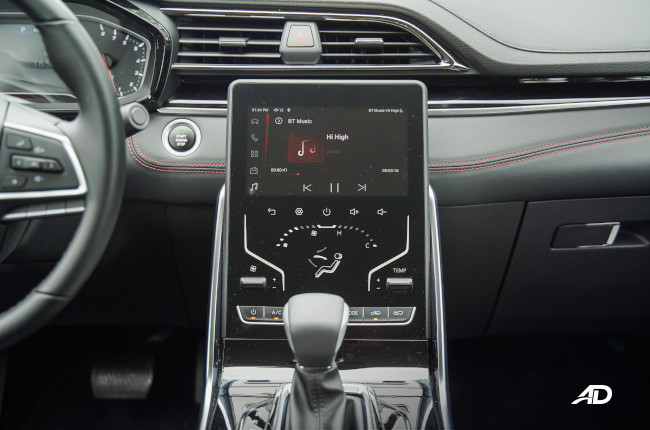 2021 Maxus D60 Philippines interior infotainment system