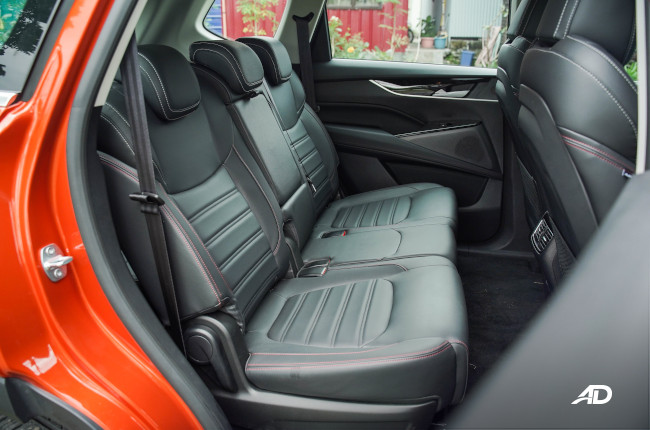 2021 Maxus D60 Philippines interior middle row seats 