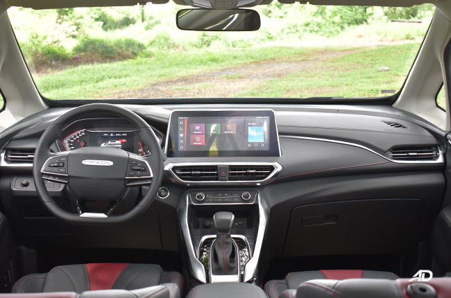 2021 Maxus G50 Premium test drive interior dashboard