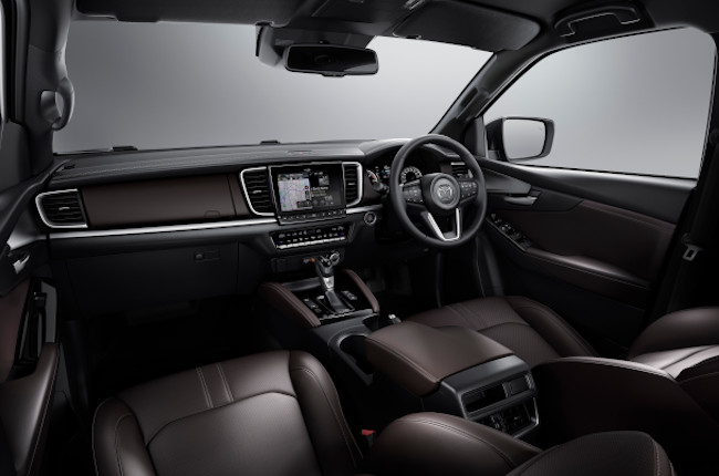 2021 Mazda BT-50 Interior