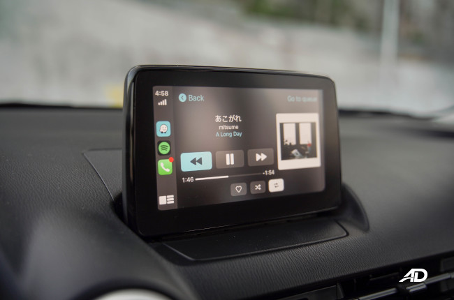 2021 Mazda2 Sedan Philippines infotainment system