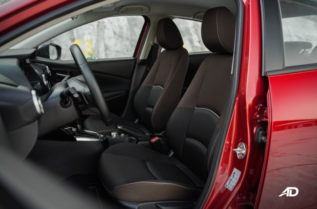 2021 Mazda2 Sedan Philippines interior driver's seat