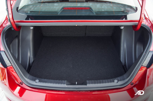 2021 Mazda2 Sedan Philippines rear cargo 