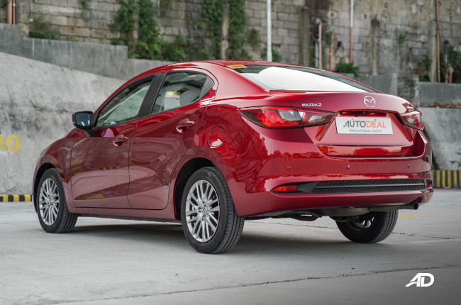 2021 Mazda2 Sedan Philippines rear quarter