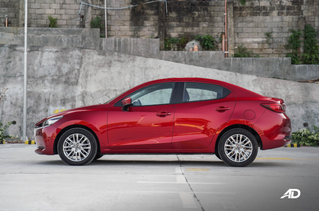 2021 Mazda2 Sedan Philippines side profile