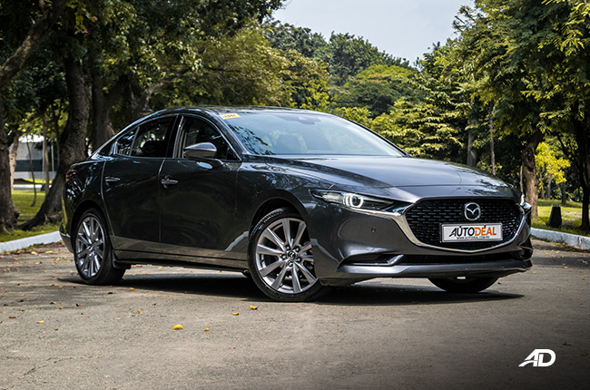 2021 Mazda3 exterior quarter front Philippines