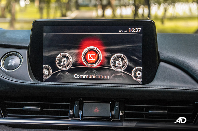 2021 Mazda6 interior infotainment system Philippines