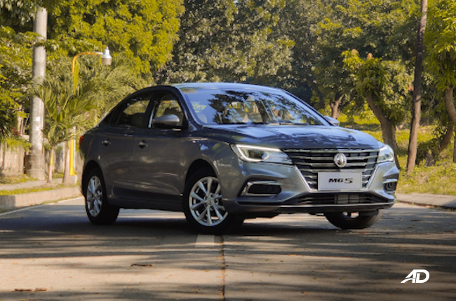 2021 MG 5 exterior quarter front Philippines