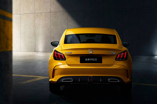 2021 MG 5 exterior rear Philippines