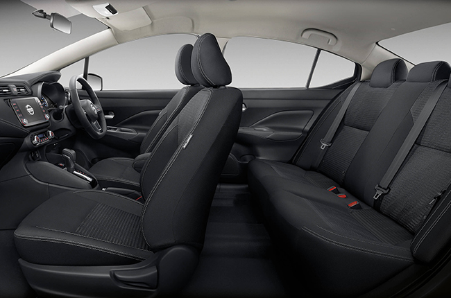 2021 Nissan Almera interior seats Philippines