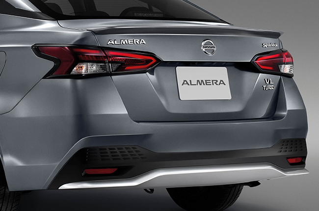 2021 Nissan Almera Sportech exterior rear Philippines