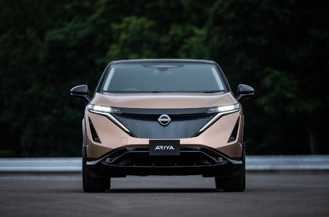 2021 Nissan Ariya EV Exterior Front 