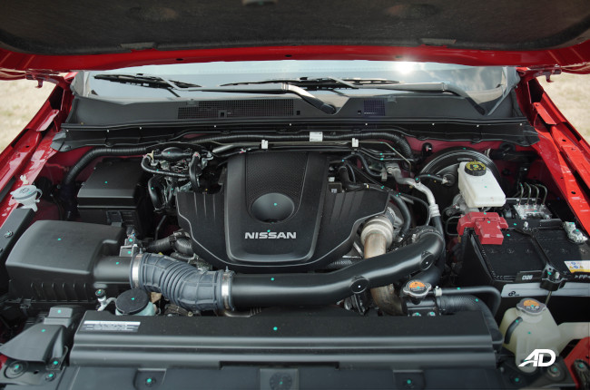 2021 Nissan Navara PRO-4X Philippines 2.5-liter diesel engine