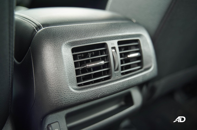 2021 Nissan Navara PRO-4X Philippines rear AC vents 