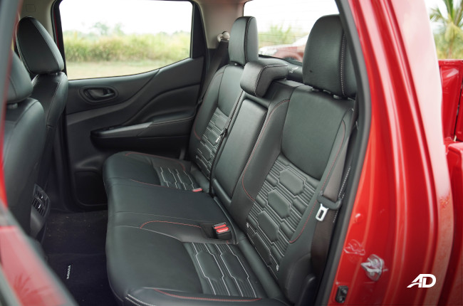 2021 Nissan Navara PRO-4X Philippines rear seats 
