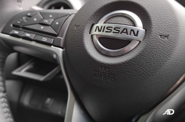 2021 Nissan Navara VE Philippines SRS driver airbag