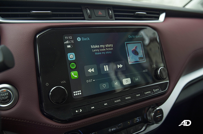 2021 Nissan Terra interior infotainment system Philippines