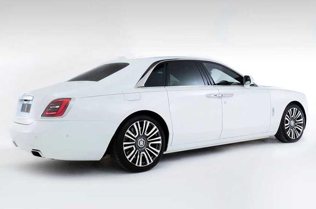2021 Rolls Royce Ghost rear