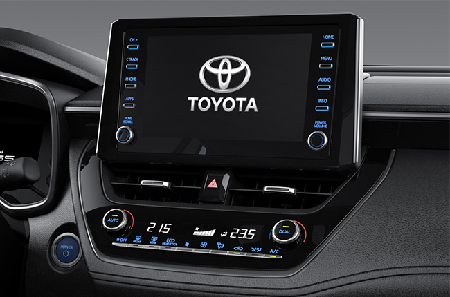 2021 Toyota Corolla Cross infotainment system