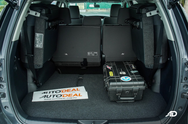 2021 Toyota Fortuner G Philippines interior cargo space 3rd row down