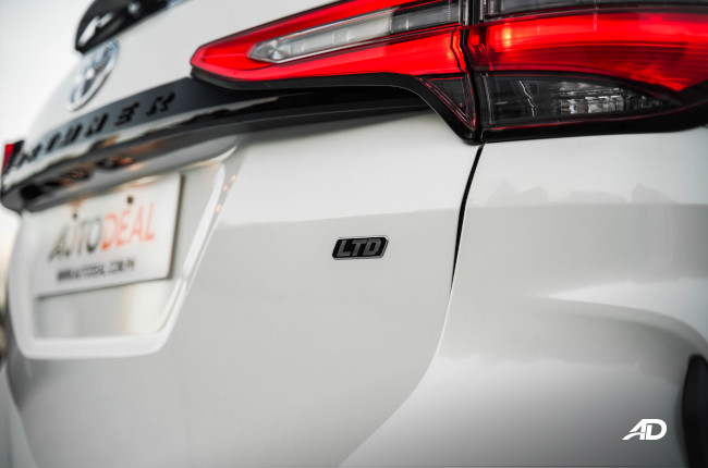 2021 Toyota Fortuner LTD LTD badge