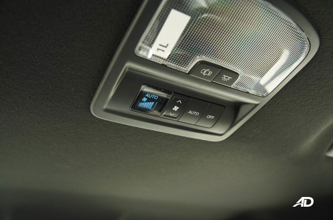 2021 Toyota Fortuner LTD map lights