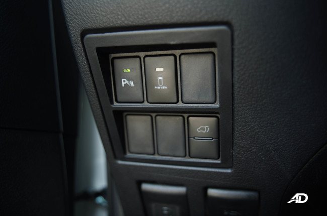 2021 Toyota Fortuner LTD Parking Sonar and 360-degree camera switch 
