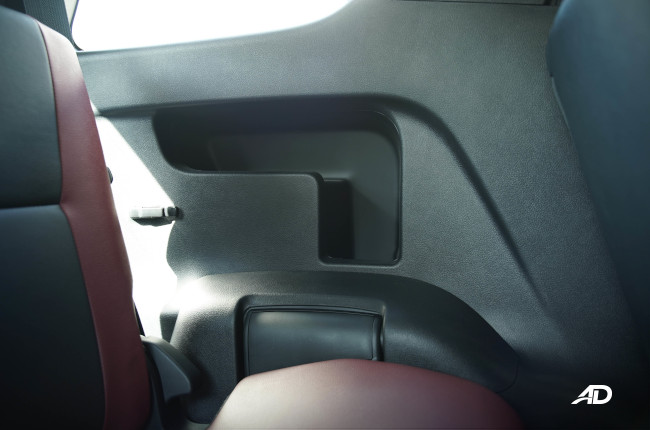 2021 Toyota Fortuner LTD rear cubby holes