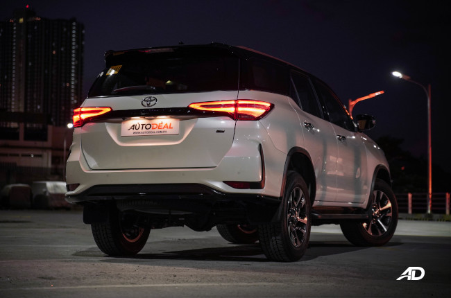 2021 Toyota Fortuner LTD rear quarter night