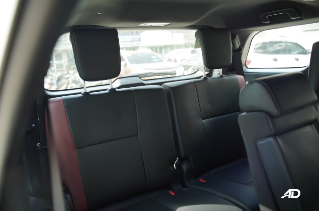 2021 Toyota Fortuner LTD rear seats 