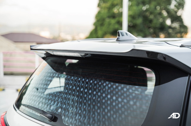 2021 Toyota Fortuner LTD rear spoiler