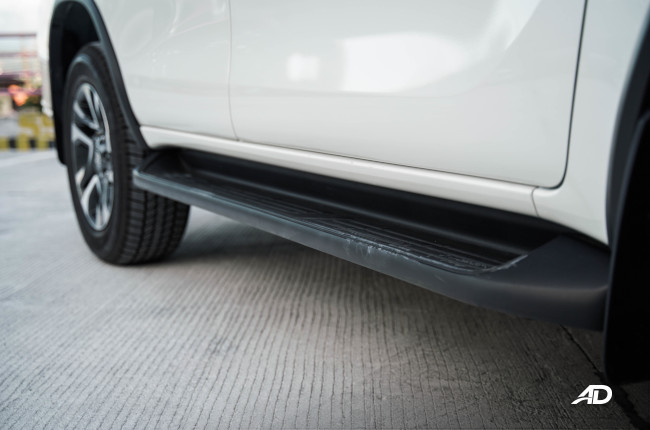 2021 Toyota Fortuner LTD step boards 