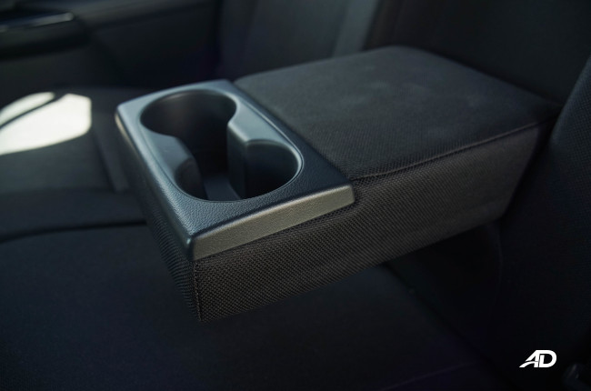 2021 Toyota Hilux 4x4 Conquest Red Philippines center arm rest rear