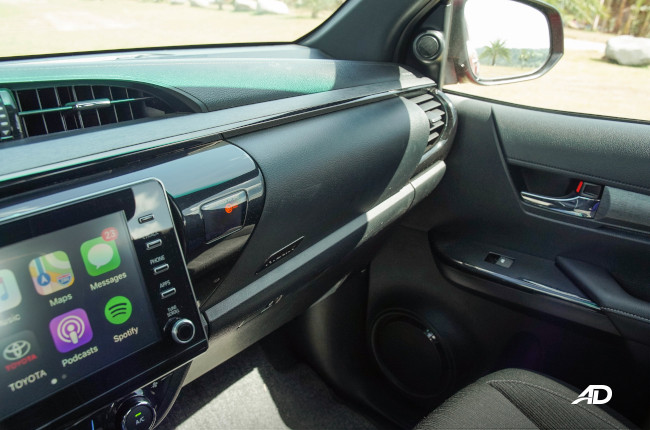 2021 Toyota Hilux 4x4 Conquest Red Philippines dashboard