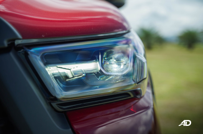 2021 Toyota Hilux 4x4 Conquest Red Philippines headlights