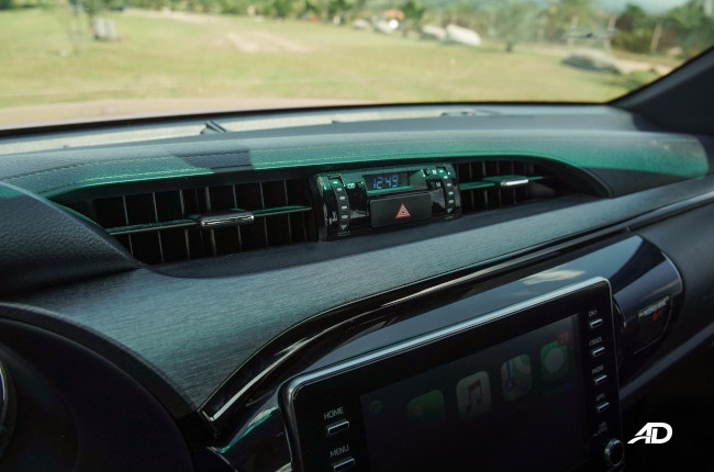 2021 Toyota Hilux 4x4 Conquest Red Philippines inteiror ac vents 