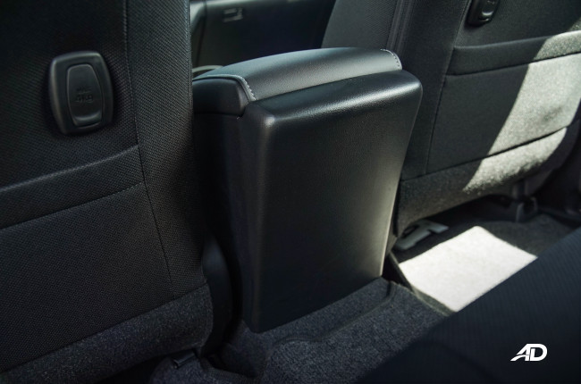 2021 Toyota Hilux 4x4 Conquest Red Philippines Rear center console