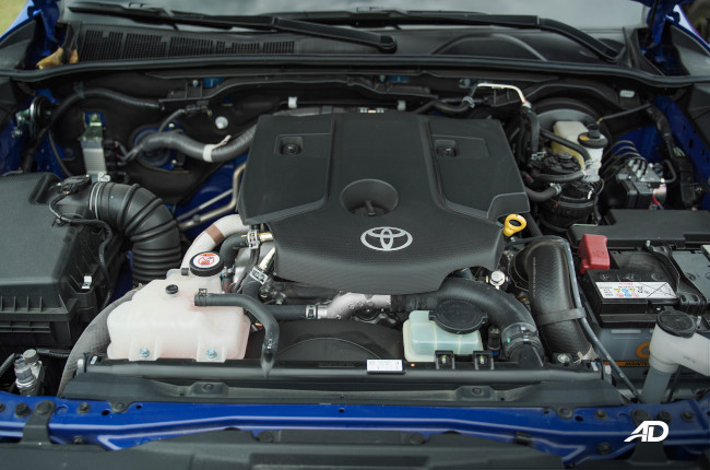 2021 Toyota Hilux G Philippines 2.4-liter engine